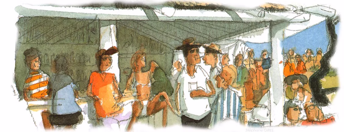 L'ambiance du bar